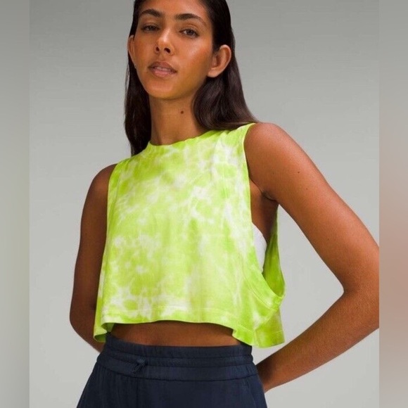Lululemon all yours cropped tank. - Picture 1 of 5